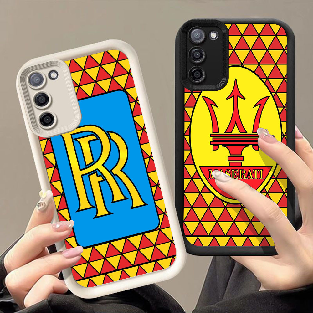 SAMSUNG เคสสําหรับSamsung A10 A72 M07 F07 J2 M30S J4 J7 J6 A7 M21 Prime Plus Pro 5G Q-52 Superโลโก้