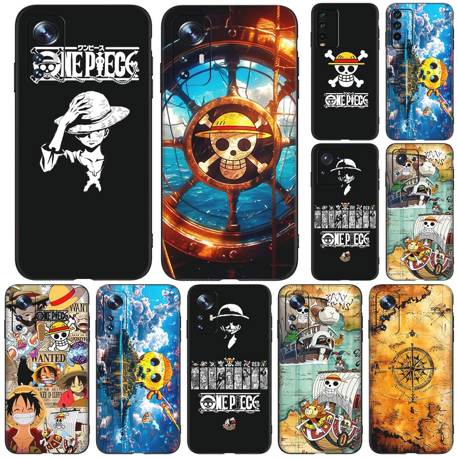 Redmi 6 Pro 6A 7 7A 8 8A ความเข้ากันได้ TPU Soft Shell Case One Piece Luffy