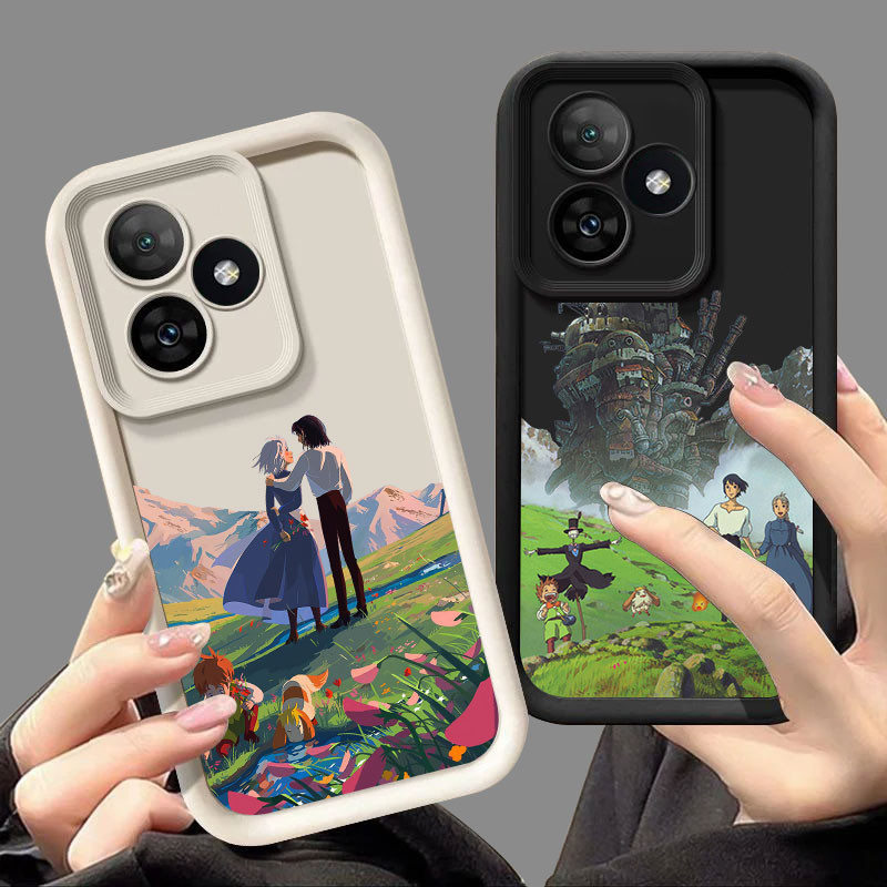 Howls Moving Castle Studio Ghibli อะนิเมะเคสโทรศัพท์สําหรับ Infinix Hot 40 30 20 หมายเหตุ 40 30 VIP 