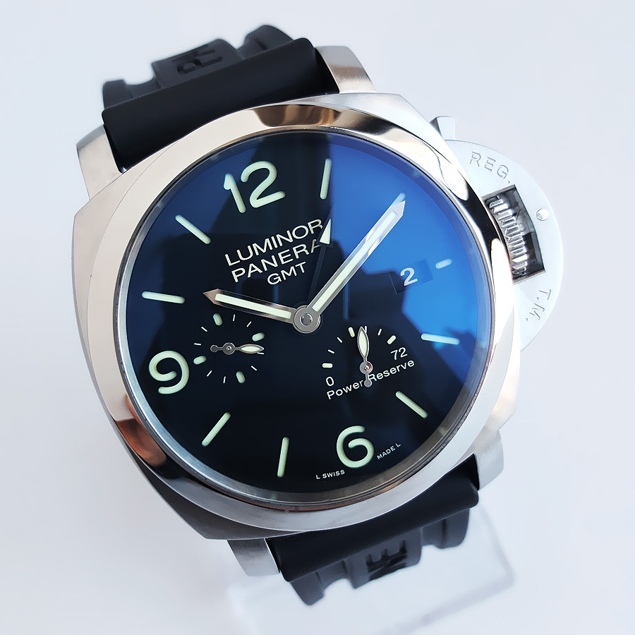 Panerai นาฬิกาผู้ชาย LUMINOR1950 Series นาฬิกากลไกอัตโนมัติผู้ชายของแท้ PAM 321