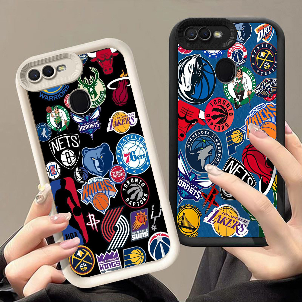 เคสสําหรับ OPPO Realme A12 A12s F7 C2 F9 C2s A5S A5 A1K A12E A7 A3S Pro Q-13 โลโก้แฟชั่น