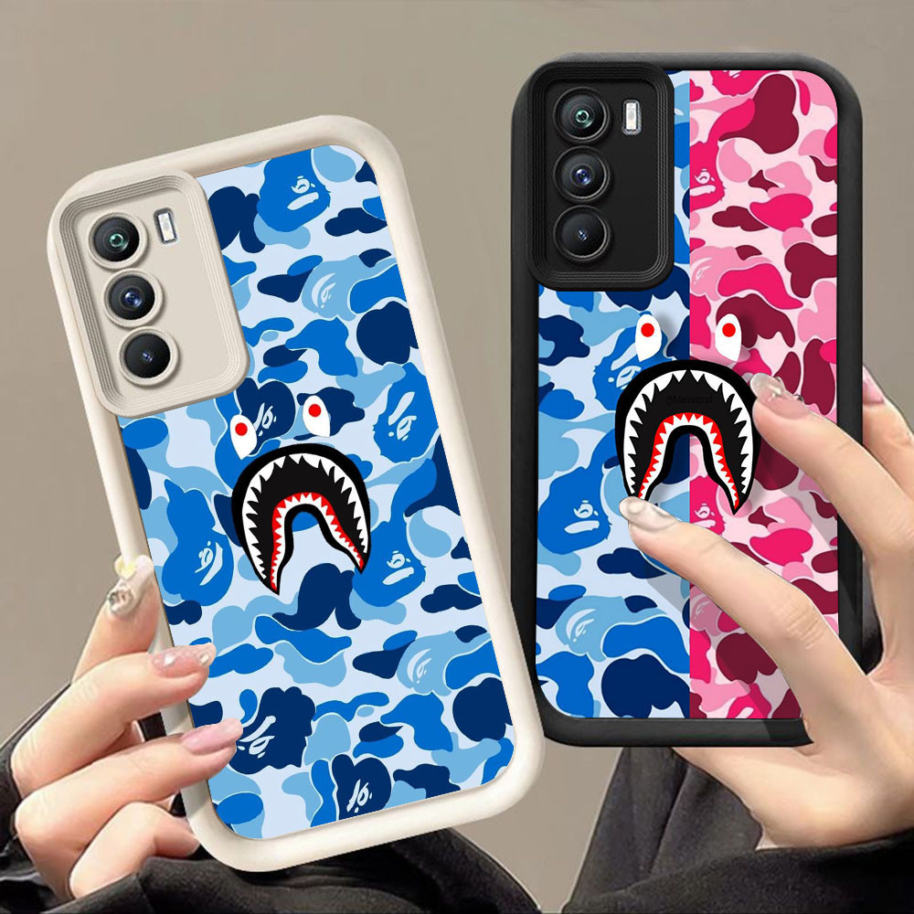 สําหรับOPPO A54S A16 A16S A94 A55 A74 Realme C71 C73 5s 5i 5 6i Narzo 10 10A 20A Q-35 bape shark