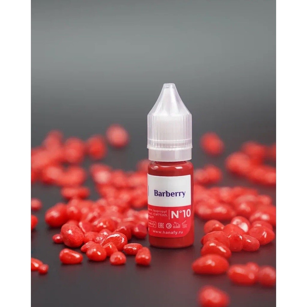 สีสักปาก Hanafy นำเข้าจากรัสเซีย 10ml