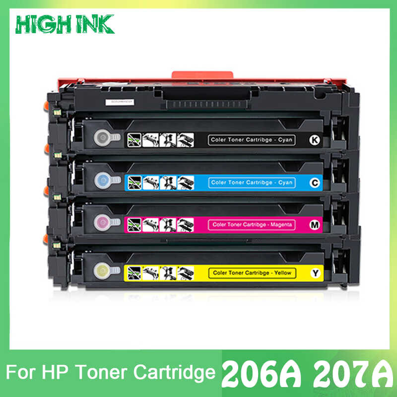 206a d ตลับหมึก 207a เข้ากันได้กับ HP Laserjet Pro M255 M255dw M255nw MFP M2