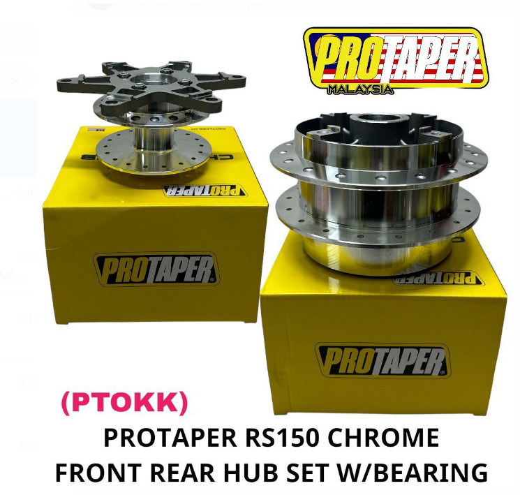 PHC CHROME HUB RS150 / RS 150 ชุดสมบูรณ์พร้อมแบริ่ง PROTAPER RACING