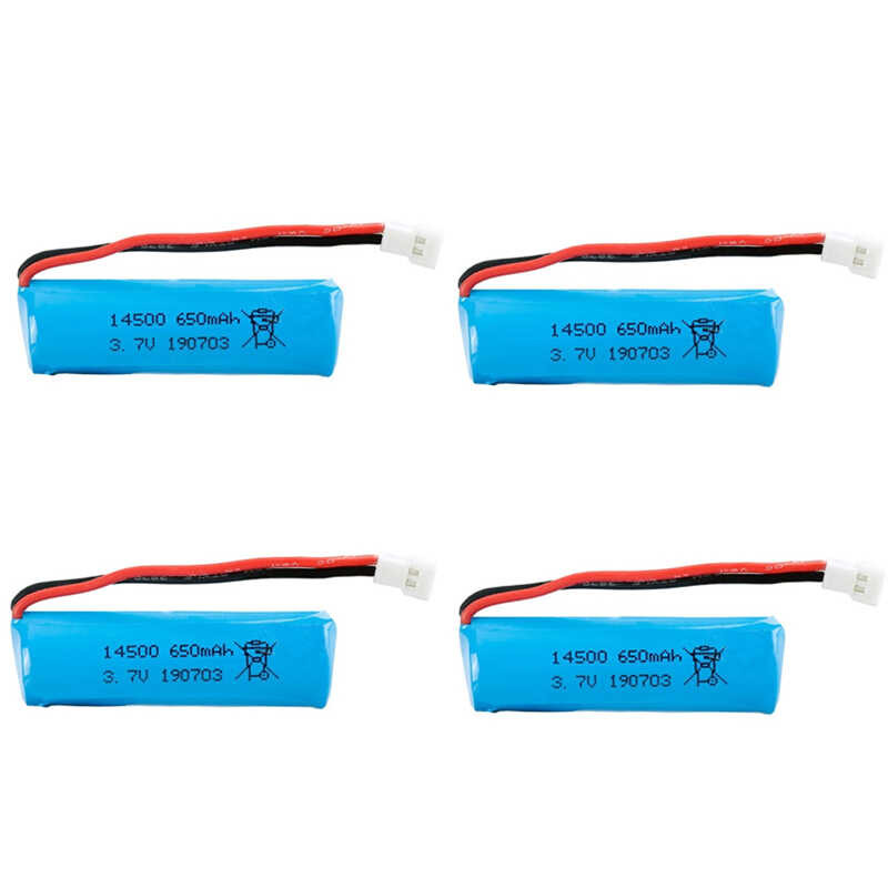 Δ 1/2/3/5 ชิ้น 650Mah 14500 แบตเตอรี่ลิเธียมไอออน H116 รีโมทคอ