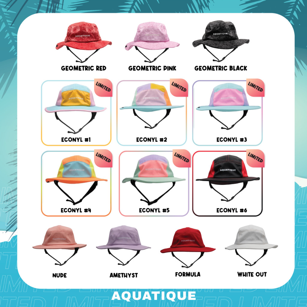 ♞,♘,♙Aquatique Bucket Hat **Limited Edition** vbg
