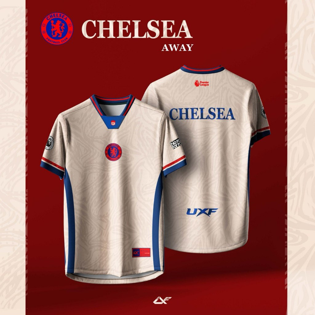[พร้อมสต็อก] Uxfactory CHELSEA AWAY JERSEY SUBLIMATION