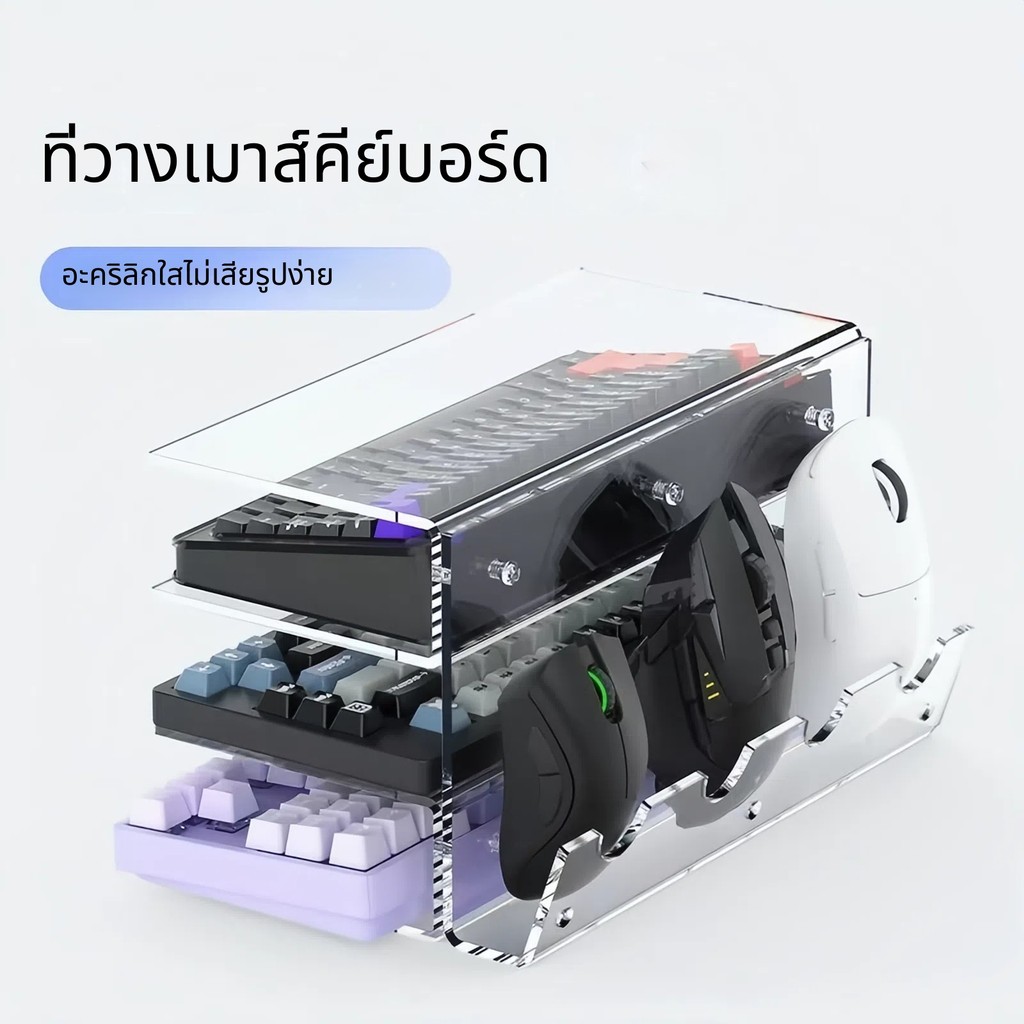ขาตั้งจอแสดงผลคีย์บอร์ดแบบกลไก | เมาส์คีย์บอร์ดตู้เก็บของยึดหลายชั้น | ตู้โชว์คอลเลกชัน