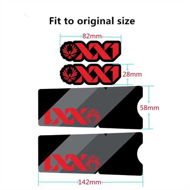 2022 SRAM Xx1 EAGLE ไวนิลกันน้ำครีมกันแดดป้องกันการซีดจางจั