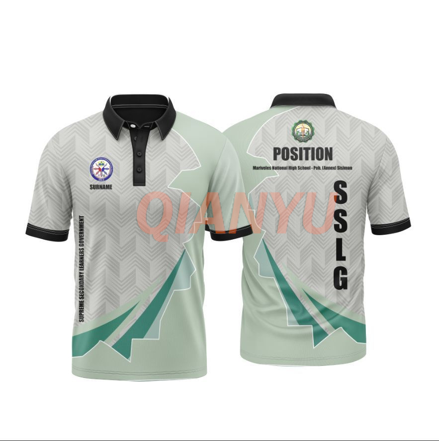 [ฟรี CUSTOME]2025 SSLG SUBLIMATION UNIFORM POLOshirt สําหรับผู้ชายผู้หญิงสวมเสื้อโปโลชายโลโก้ SUBLIM