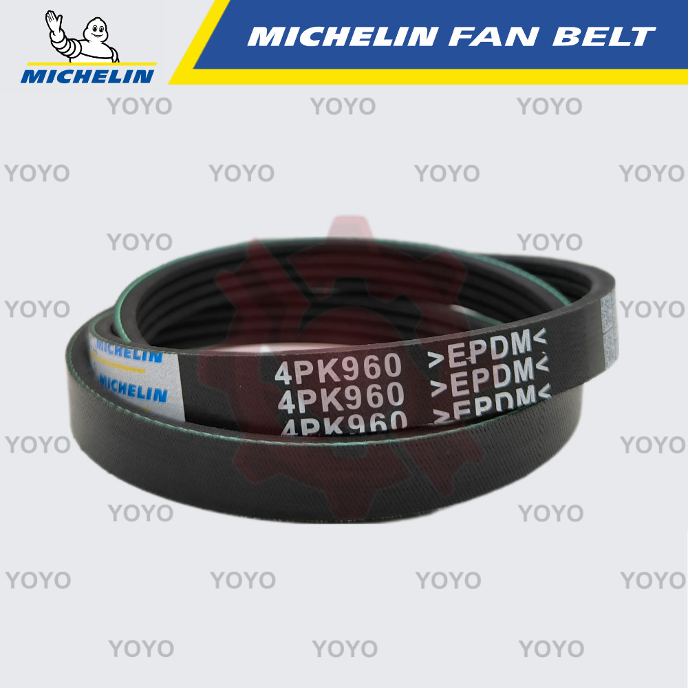 Hyundai Sonata Y2 1.8/ 2.0/2.4, Sonata Y3 1.8/ 2.0 สายพานพัดลม MICHELIN (4PK960)