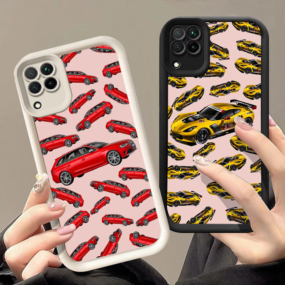 ปลอกสําหรับ Samsung M15 M04 A22 F04 A12 A06 A04E A05 A04 5G A07 A07 Q-73 การออกแบบรถ