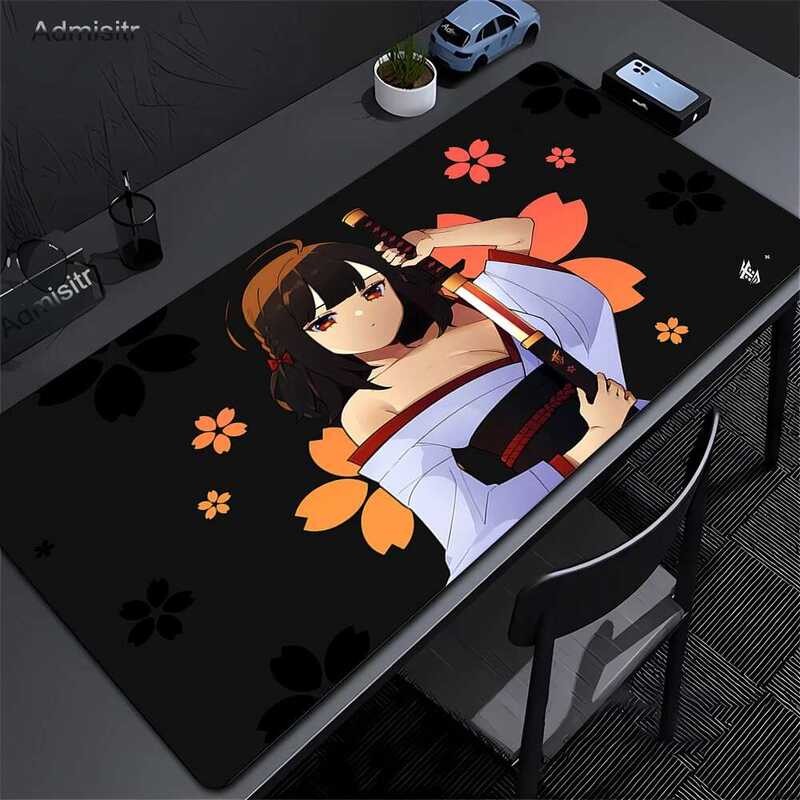 Xxl แผ่นรองเมาส์ YUki Aim Gaming Speed แผ่นรองเม้าส์เกม Premium Anime Girl Mousepad Professional E-Sports Gamer โต๊ะแผ่นรองเม้าส์