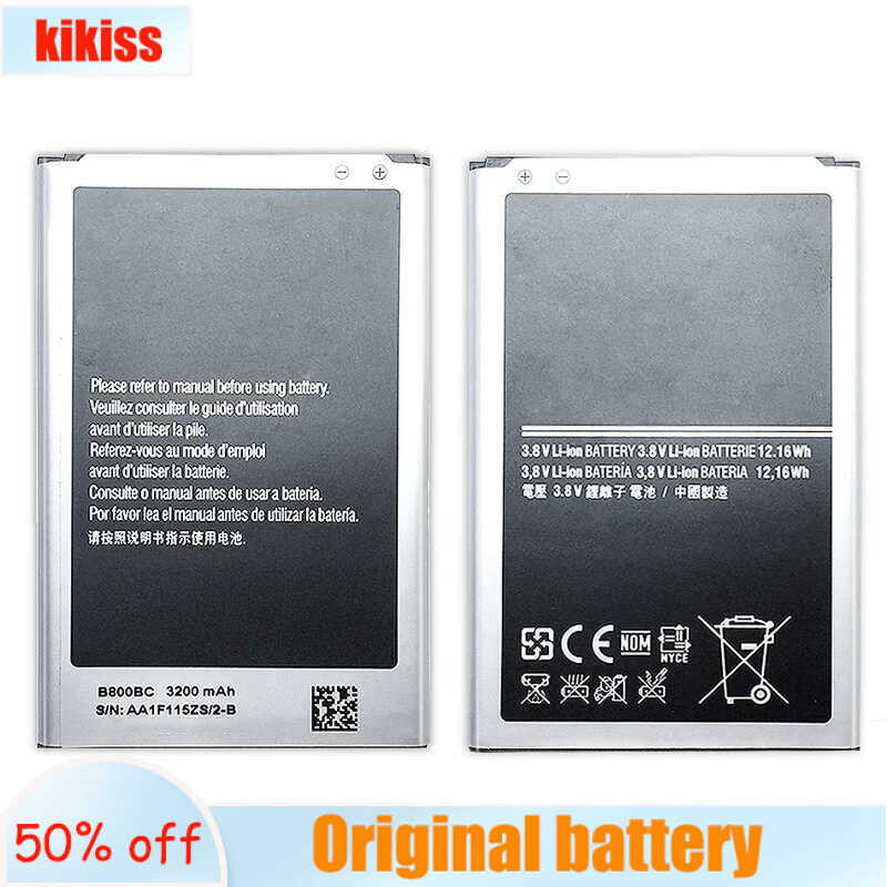 ภาพใหญ่: B800BE B800BC 3200mAh แบตเตอรี่สำหรับ Samsung Galaxy Note 3 III Note3 N9000 N9005 N9000 N90