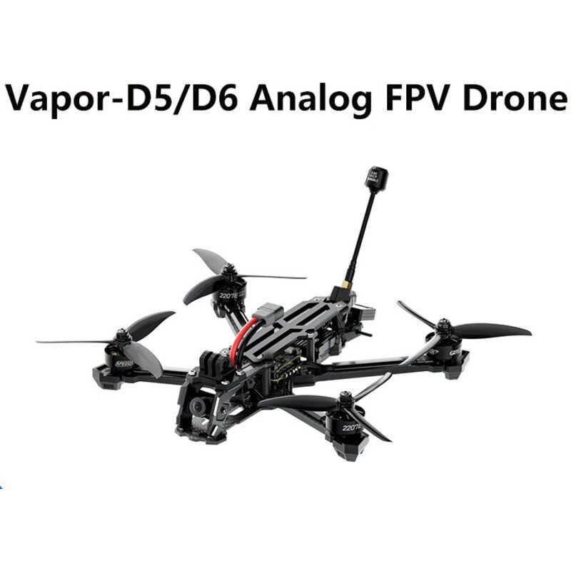 ▥ GEPRC Vapor-D5 D6 Analog FPV 5.8G 1.6W VTX F722 V2 FC ประสิทธิภาพสูง RC Quadcopter Freestyle