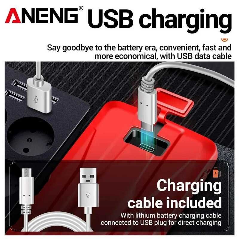 ▥ ANENG 683 6000 นับprofessionalมัลติมิเตอร์ac/Dcแรงดันไฟฟ้าทดสอบแอมป์มิเตอร์สมาร์ทหน้าจอสัมผัส