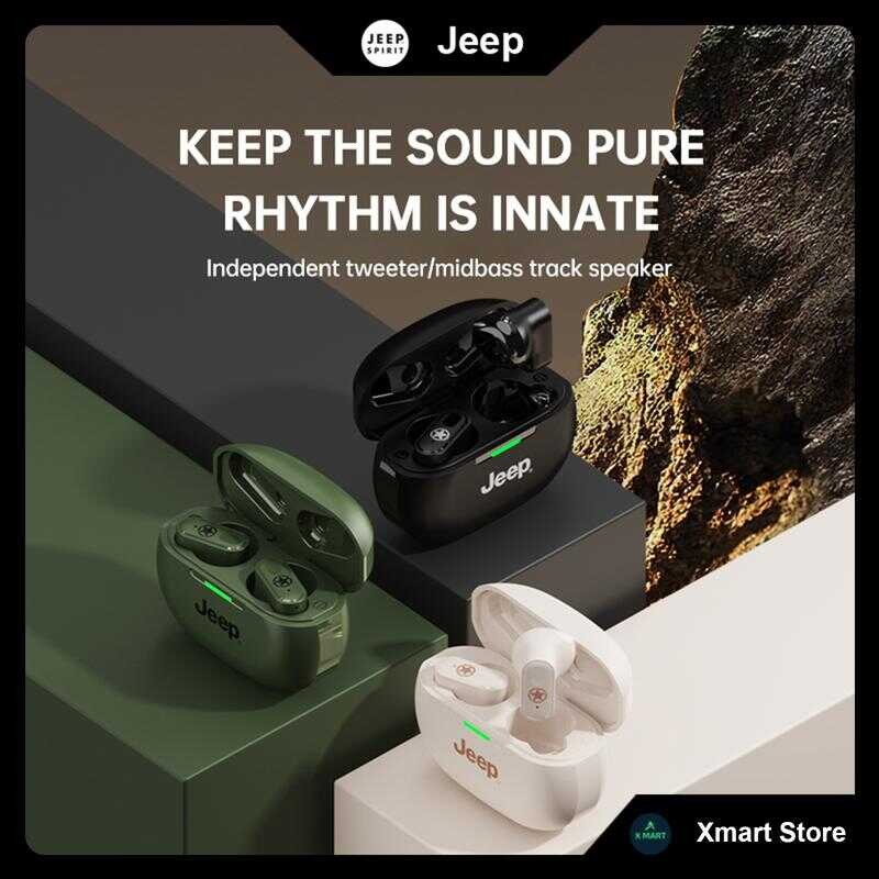 [จัดส่งในพื้นที่] Jeep Ew011 หูฟังบลูทูธ เหมาะสำหรับเล่นกีฬากลางแจ้