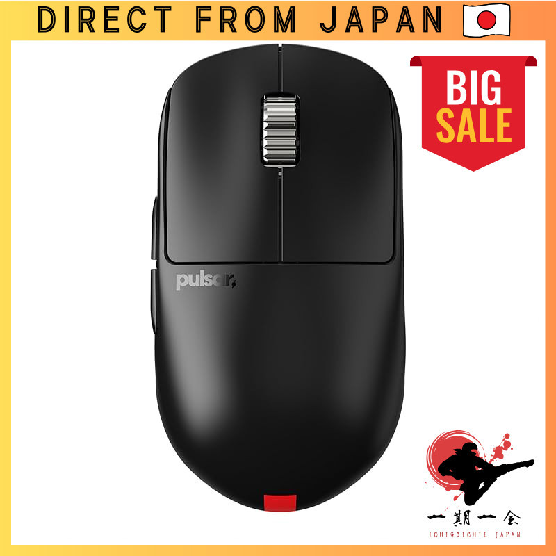 Pulsar Gaming Gears X2H eS Wireless Gaming Mouse Ultra-Lightweight 65 grams Symmetrical 2.4GHz 1ms