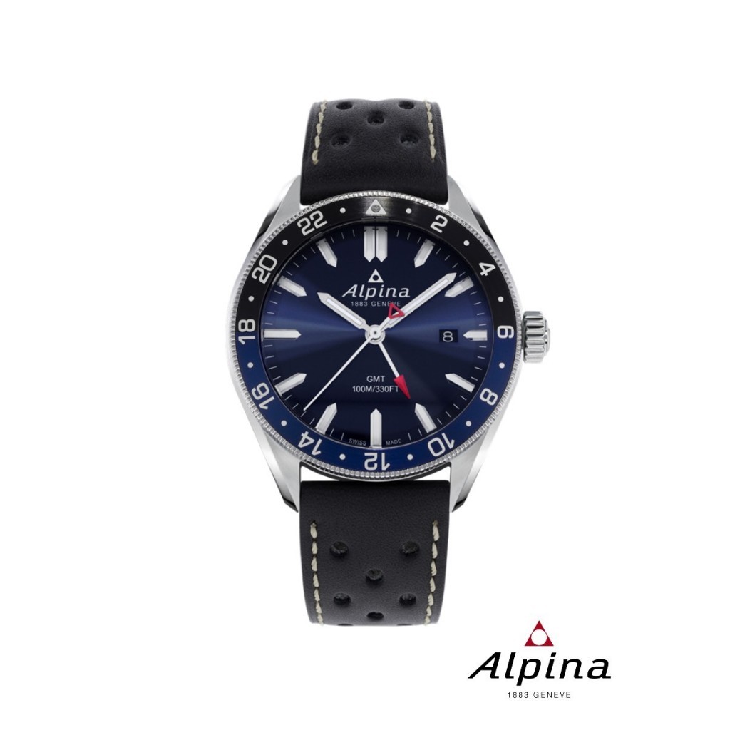 Alpina Quartz AL-247NB4E6 Alpiner GMT Men's Watch ( นาฬิกาข้อมือผู้ชายระบบถ่าน )