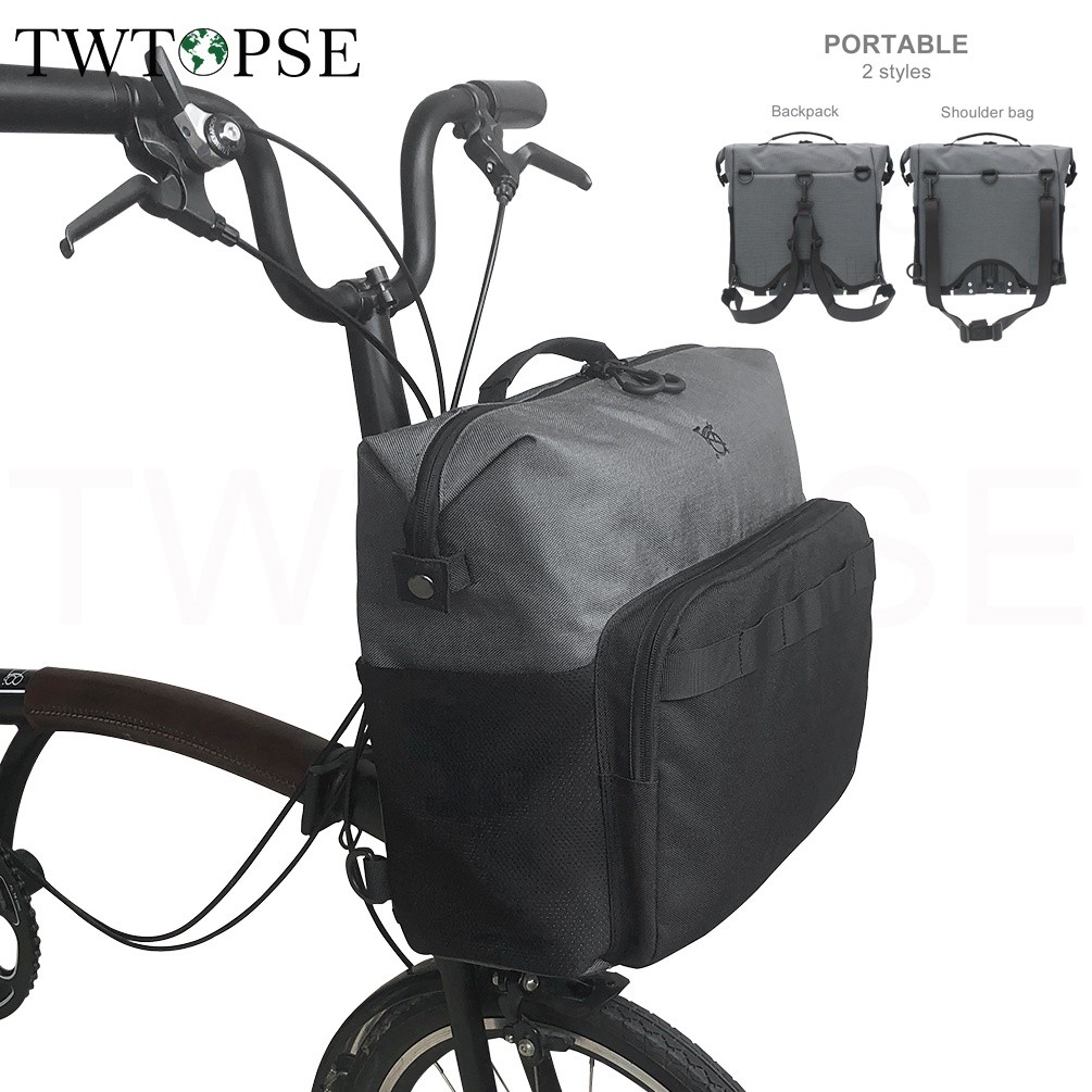 ในสต็อก TWTOPSE กระเป๋าเป้สะพายหลังแบบพกพากระเป๋าจักรยานสําหรับ Brompton จักรยานพับ 3SIXTY Fit 3 หลุ