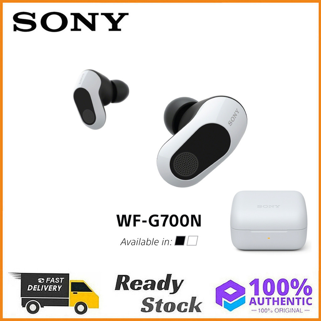 หูฟังชุดหูฟังสําหรับเล่นเกมตัดเสียงรบกวนไร้สาย Sony INZONE Buds / WF-G700N ดั้งเดิม