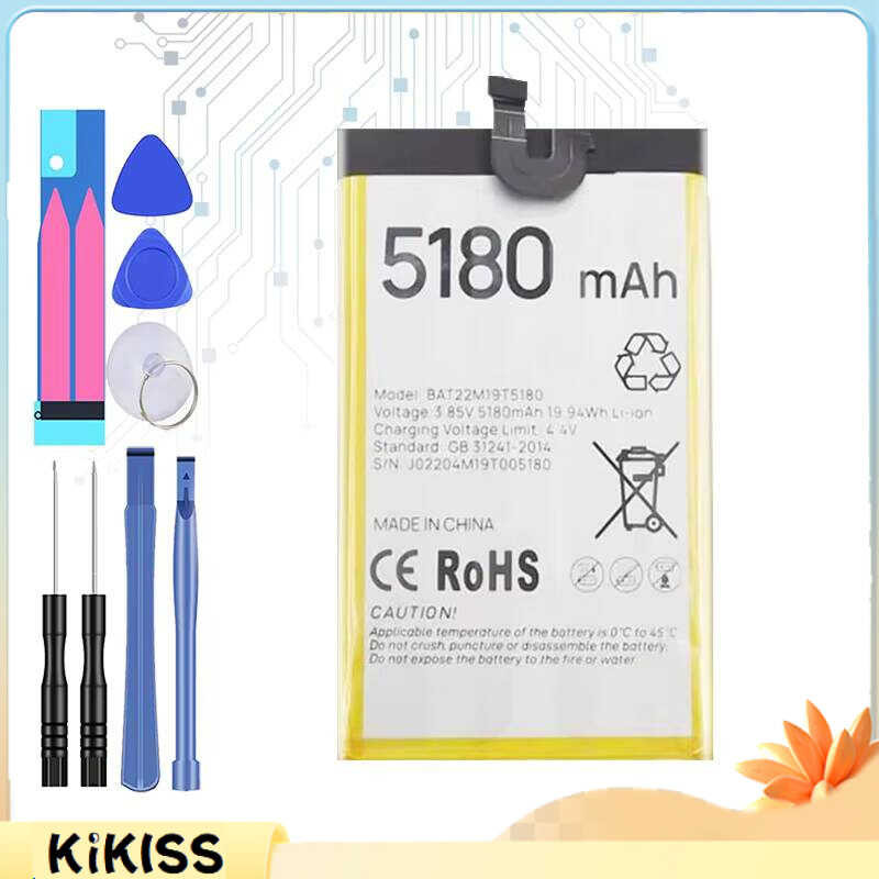 เปลี่ยนแบตเตอรี่ For DOOGEE S51 S61 BAT22M19T5180(S51 S61) 5180mAh