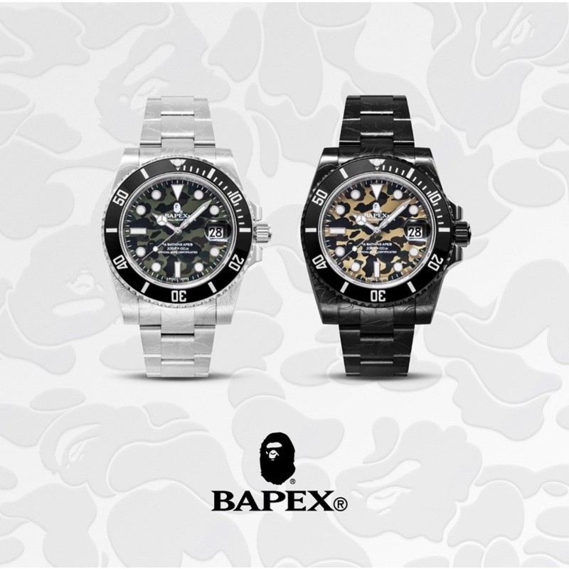 [พร้อมส่ง-แท้ 100%] นาฬิกา TYPE-1 BAPEX®️ CAMO COLLECTION จากญี่ปุ่น