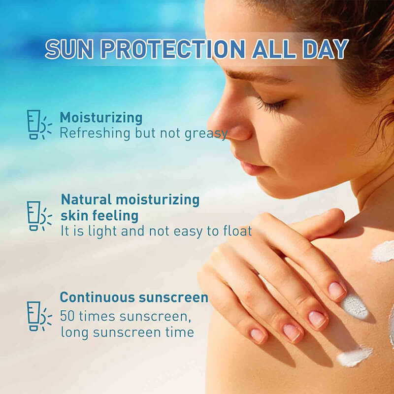 ▣ Sunscreenspf50เกาหลี Pa4 + สกินแคร์หญ้านางฟ้ากันแดดน้ำหน