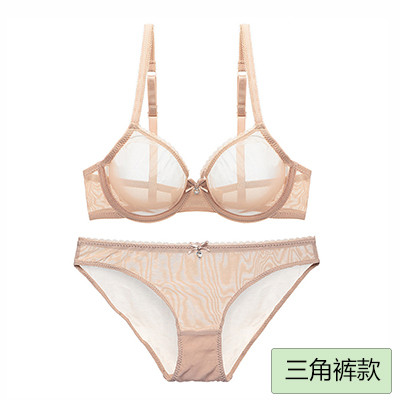 ชุดชั้นในเซ็กซี่ฤดูร้อนสบายและระบายอากาศฝรั่งเศสเซ็กซี่ตาข่ายโปร่งใสชุดชั้นในสตรีชุดลูกไม้บางเฉียบสิ่งล่อใจหน้าอกใหญ่บริสุทธิ์ปรารถนาหน้าอกชุดค - รูปที่ 7