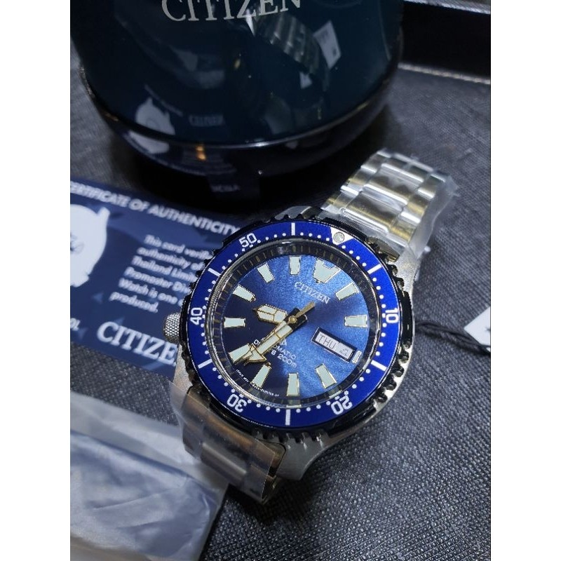 นาฬิกาข้อมือผู้ชาย Citizen Promaster Fugu Automatic Divers 200M Thailand Limited Edition รุ่น NY016