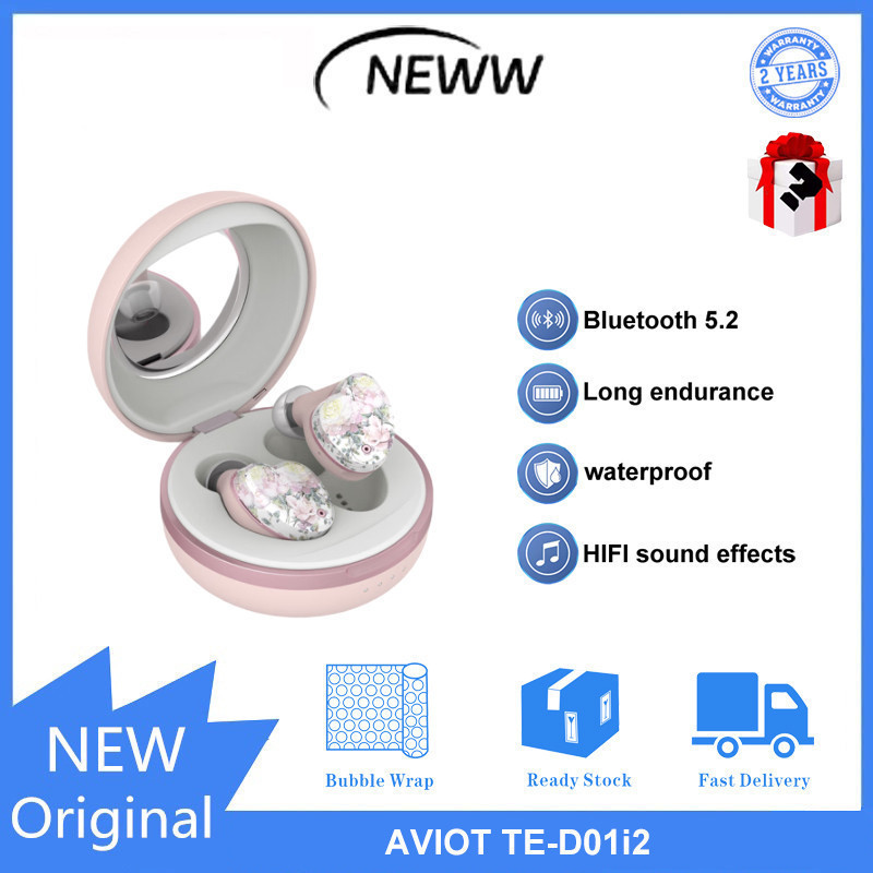 Aviot TE-D01i2 หูฟังไร้สายบลูทูธ HIFI ระยะไกลพิเศษ กันน้ํา