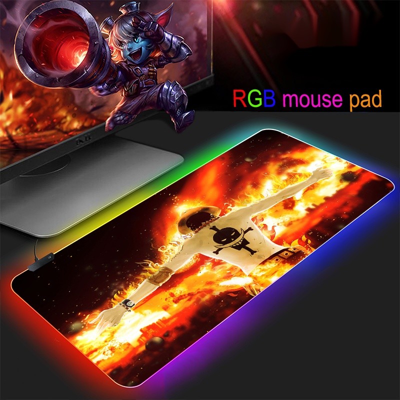 แผ่นรองเม้าส์ mouse pad gaming แผ่นรองเมาส์RGB mouse pad gaming speed EGA TYPE MP3 แผ่นรองเมาส์ Mou