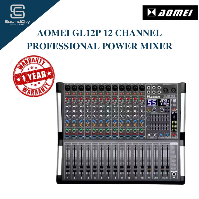 AOMEI GL12P เครื่องผสมอาหารมืออาชีพ 12 ช่อง