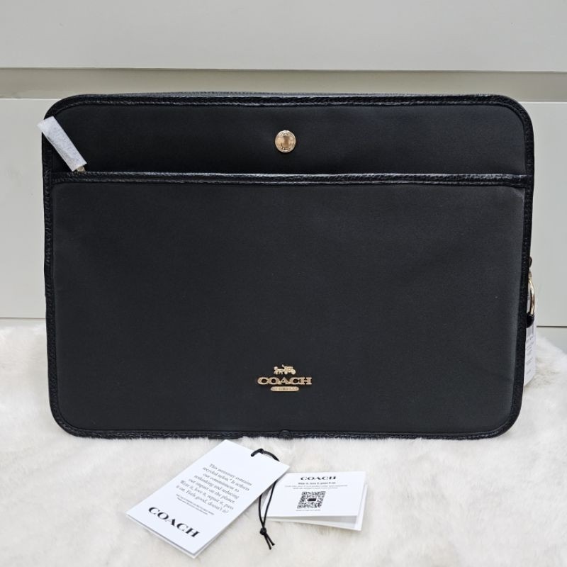 2024  ของแท้ 100% .* New พร้อมส่ง .* กระเป๋าใส่ Notebook Laptop iPad Coach laptop  bag