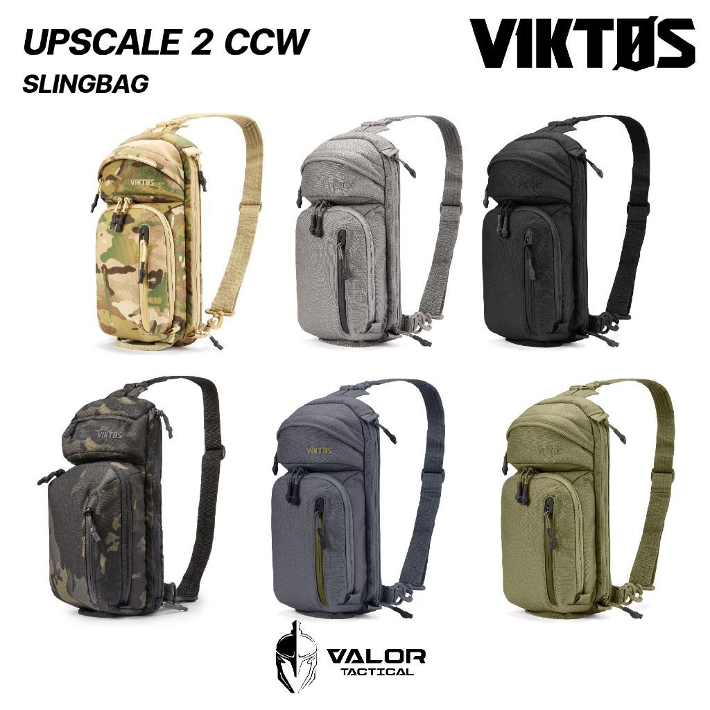 VIKTOS - BAG Upscale 2 CCW Sling กระเป๋าสะพายข้าง แฟชั่น ใส่ของ เป้สะพายเฉียง คาดอก สายเดียว แบบพกพ