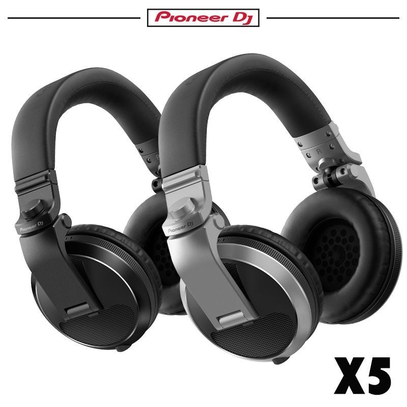 [2024 รูปแบบใหม่] ชุดหูฟัง Pioneer/Pioneer HDJ-X5 ชุดหูฟัง DJ Monitor ชุดหูฟังแผ่นดิสก์