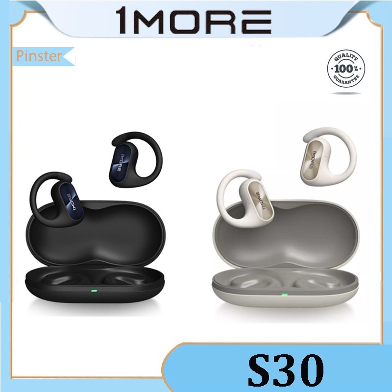 1more S30 หูฟังบลูทูธไร้สาย แบบเปิดหู สําหรับเล่นกีฬา วิ่ง