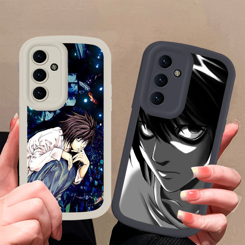 SAMSUNG เคสสําหรับSamsung A15 A54 A25 A35 F34 A24 A16 M34 A14 5GฝาครอบF-47 Death Note