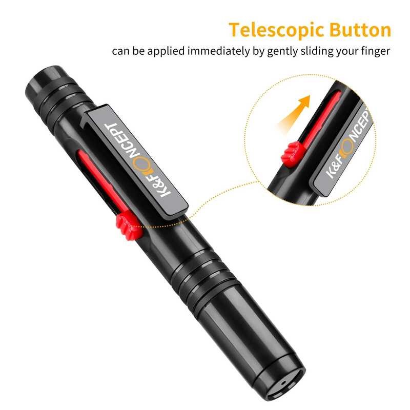 ❃ K&F CONCEPT 3In1 ชุดทําความสะอาดกล้องแปรงเลนส์ ปากกาทําความสะอาด + ❃