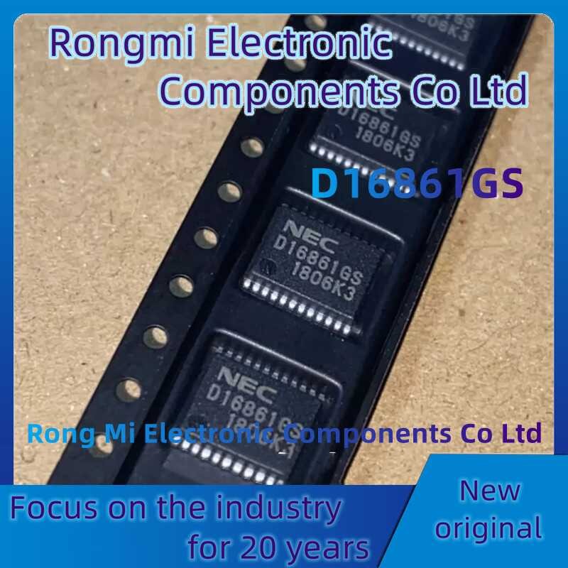 ❤ 1 ชิ้น 2023 + แบรนด์ใหม่ D16861 D16861gs IC ชิปรถยนต์จุดระเบิ