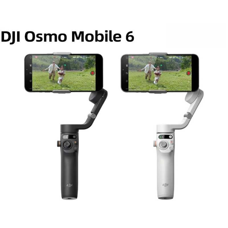 ❃ Osmo  Mobile แบบพกพาและพับได้ Om6 3-Axis Stabilization Actvetrack 6.0 DJI OM 6 ใหม่ต้นฉบับสต็อ ❃