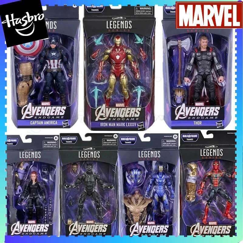 Hasbro Marvel Legends Black Widow Thor Iron Spider Captain America Iron Man Rescue Save Gifts