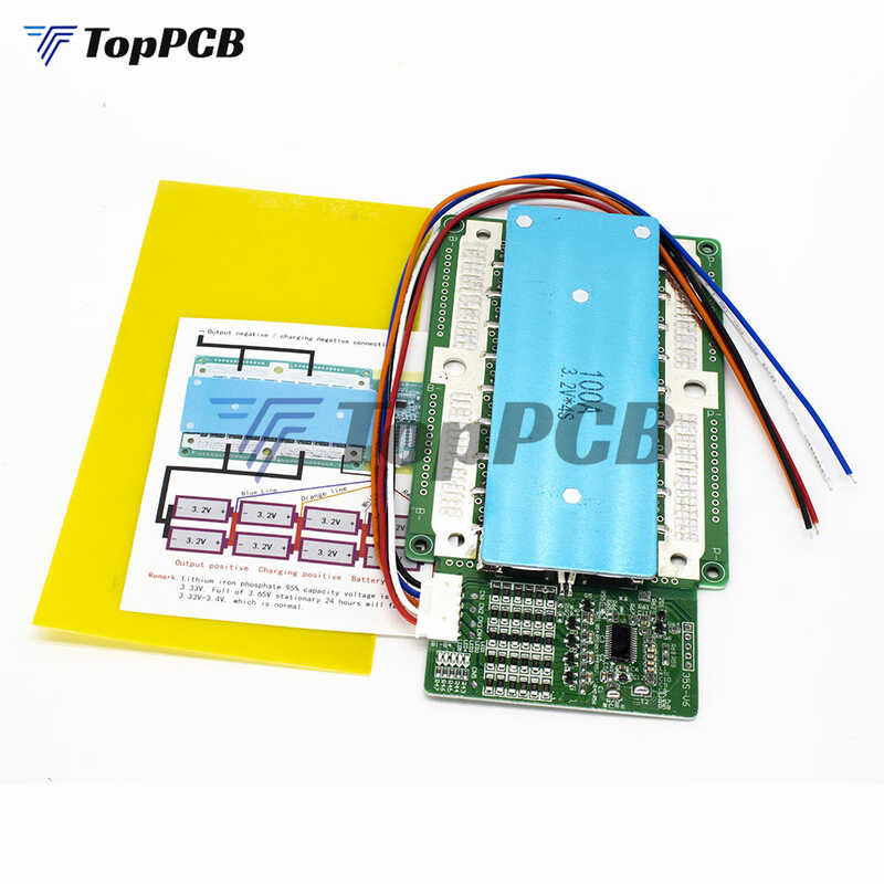 ❤ ภาพใหญ่: 4S 12V 100A 130A 200A 260A 300A 390A BMS Lifepo4