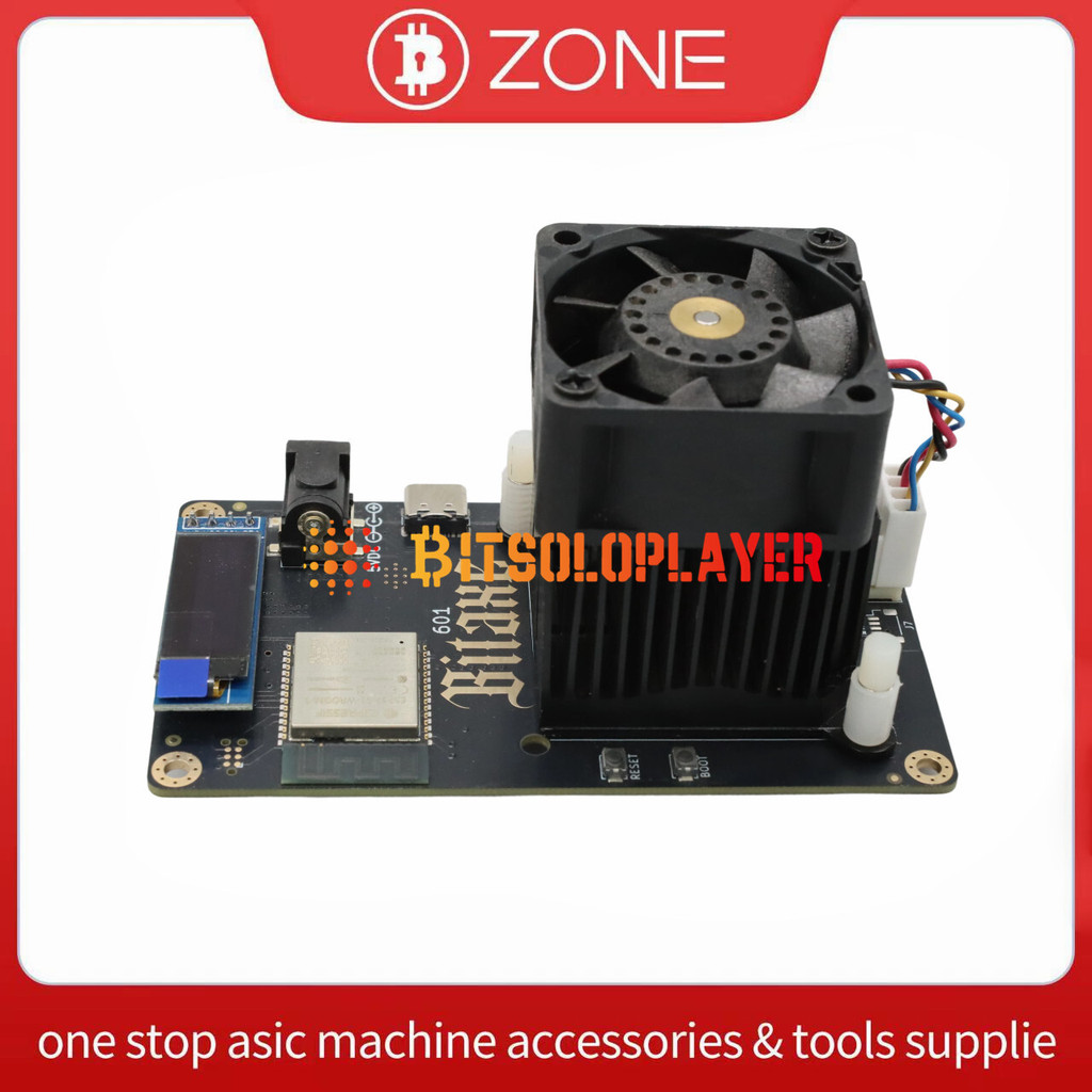 Bitaxe Gamma 601 1.2th/s 18W BM1370 Bitcoin ASIC แหล่งเปิดที่ทรงพลังที่สุด BTC Lottery Miner