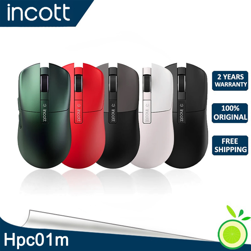 Incott Hpc01m เมาส์ไร้สาย 2.4 กรัม น้ําหนักเบา สําหรับออฟฟิศ วิดีโอเกม
