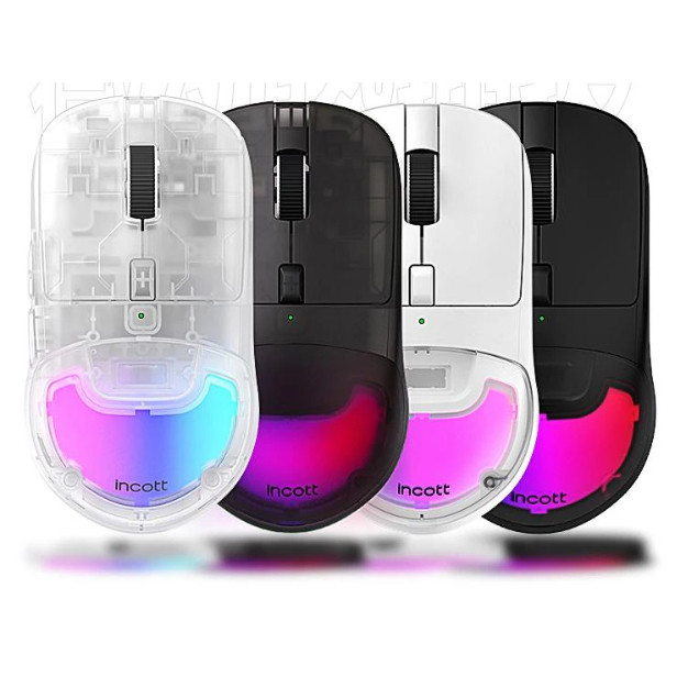 (มีของพร้อมส่งจัดส่งทันที) Incott Hpc02 Pro Mouse  hotswap 2.4G ไร้สาย