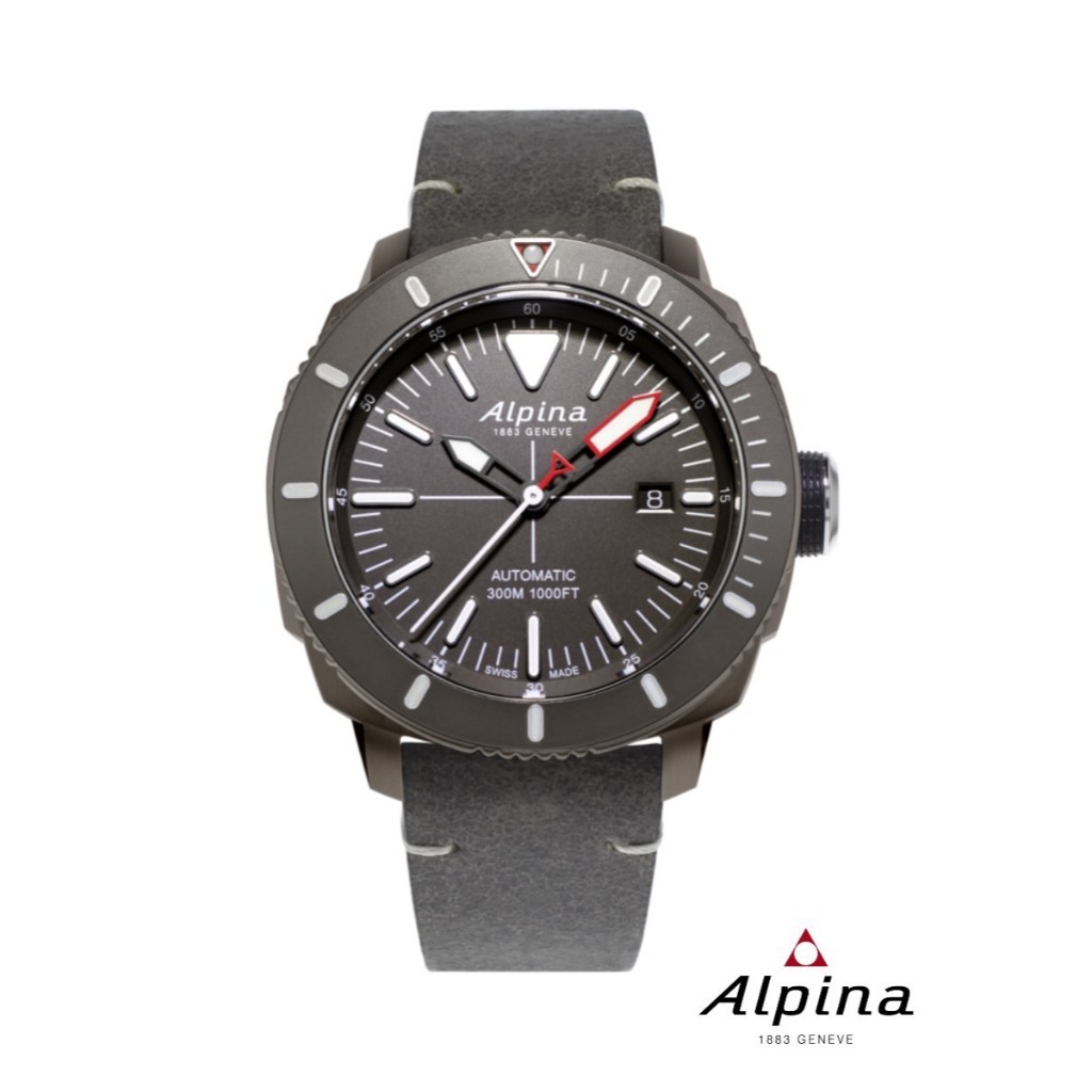 Alpina Automatic AL-525LGGW4TV6 SEASTRONG DIVER 300 Men's Watch ( นาฬิกาข้อมือผู้ชายระบบออโตเมติก )