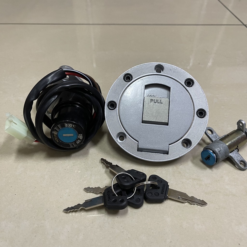 YAMAHA TZM150 TZM 150 TZM-150 TZM IGNITION MAIN SWITCH ASSY ชุด SUISS KUNCI ล็อคชุด TZM KUNCI ล็อคชุ