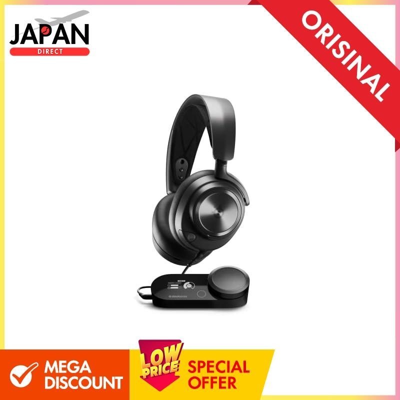 SteelSeries Gaming Headset Headphones Arctis Nova Pro Lightweight Wired Sealed Hi-Res PC PS5 PS4 Sw